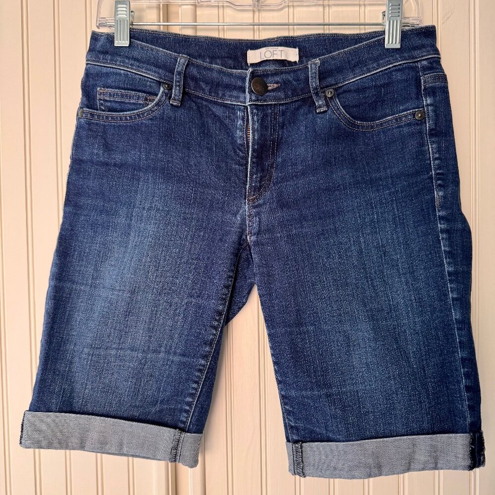 LOFT denim shorts